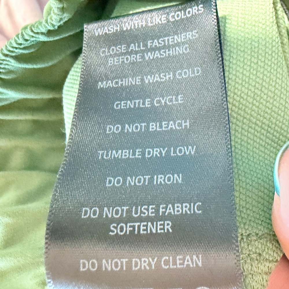 Stoic Mens Green Hiking Pants XXL Elastic Waist Drawstring STM059 - Picture 8 of 10
